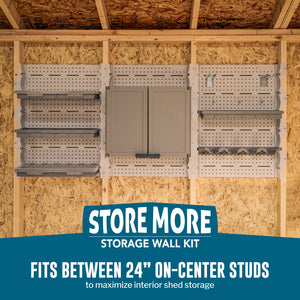 Store More Storage Wall Kit