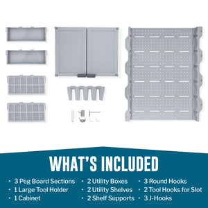 Store More Storage Wall Kit